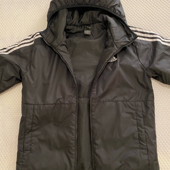 Adidas Black Jacket with White Accents - Picture 7 of 8